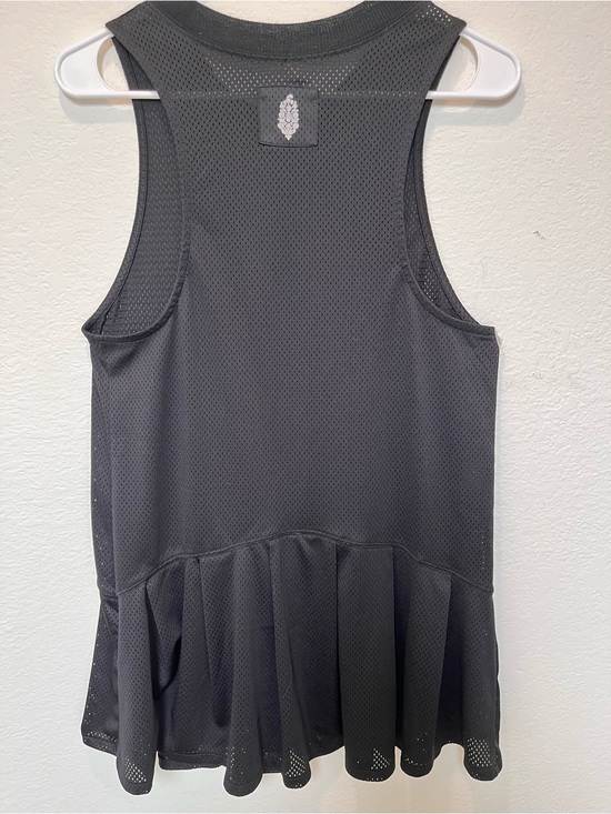 FP Movement by Free People Dresses & Skirts - FP Movement By Free People Black Mesh Peplum Dress